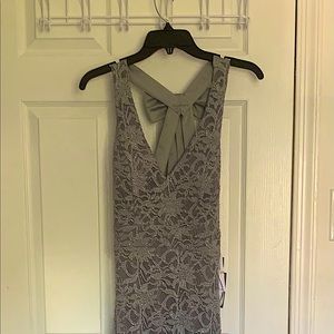 Steel Gry (City Studio) floor length dress